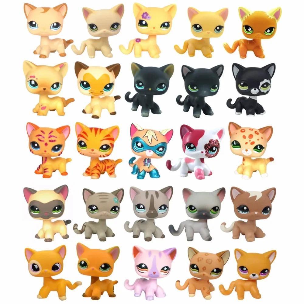 Original Lps Pet Shop Toy Shorthair Cocker Spaniel Great e Tiger Lps Action Figure toys for ildren B