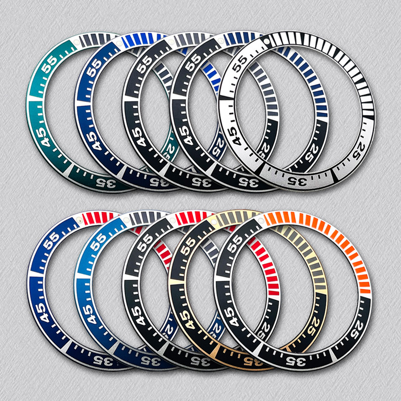 41mm*32mm Metal Alloy Wat Bezel ert Ring Fit Seiko Prospex Series New Samurai Men's Wat Cases Repair