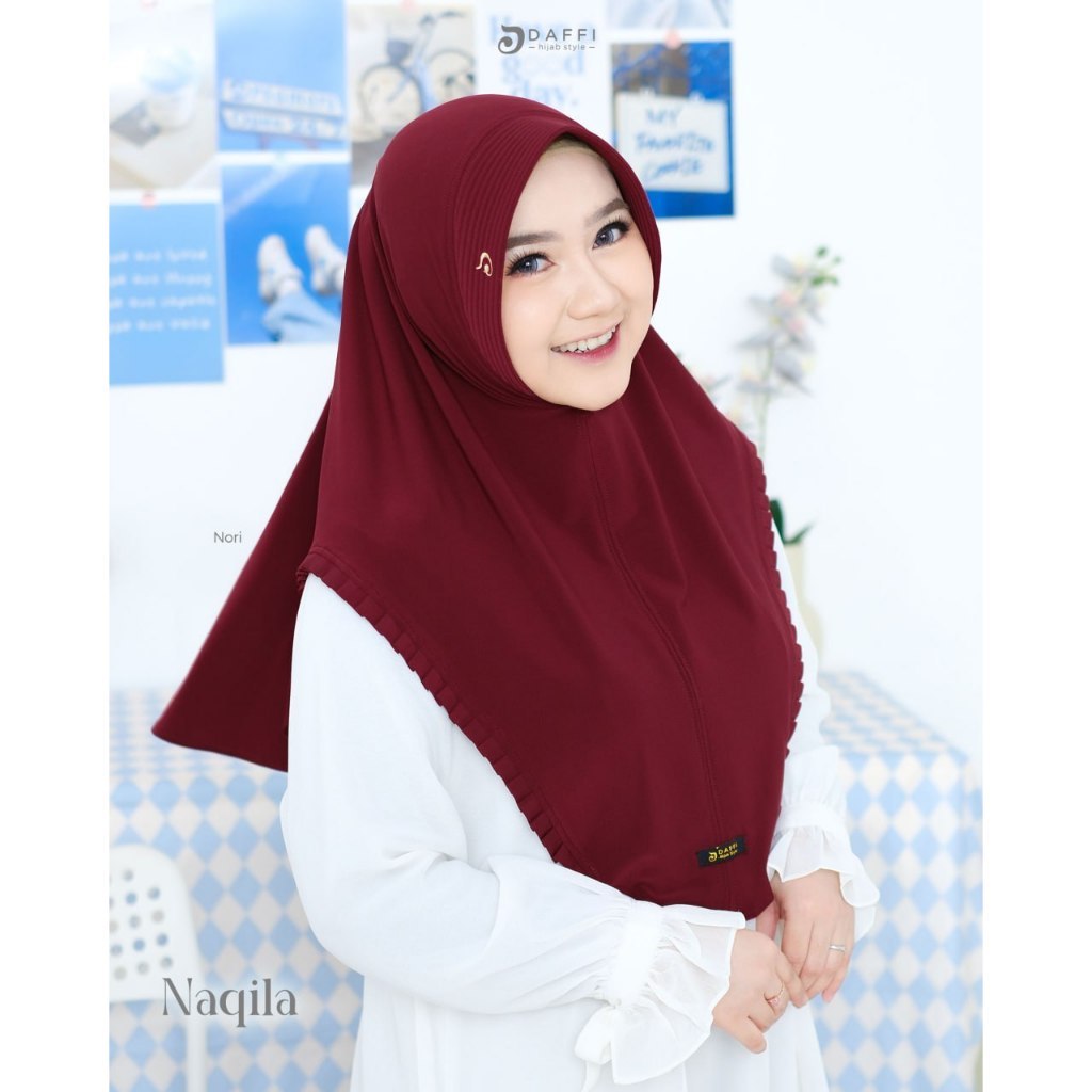 DAFFI HIJAB - BERGO NAQILA Daffi Hijab Terbaru Jersey Premium