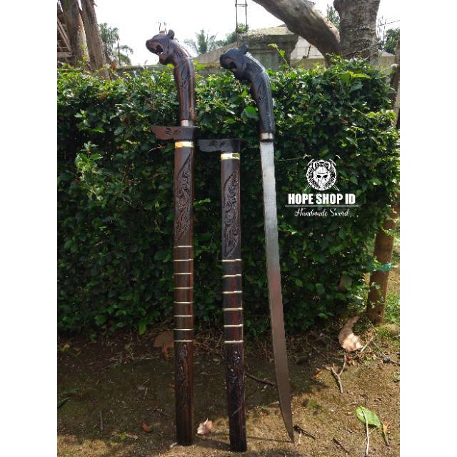 Toko Perkakas MF katana baja asli super tajam Koleksi Katana Asli Varian Warna Katana Panjang 1 mete