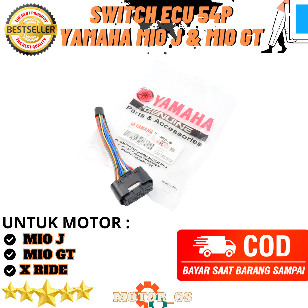 Ori Socket Sensor ECU Motor Yamaha Mio J / Mio GT / X-Ride 113 - Sensor ECU Mio J & X-Ride 54P origi