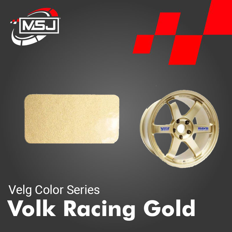 Cat Velg Mobil/Motor Volk Racing Gold | Velg Color Series | MSJ