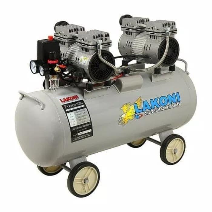 LAKONI FRESCO 260 - KOMPRESOR UDARA SILENT OILLES 2HP 60 LITER
