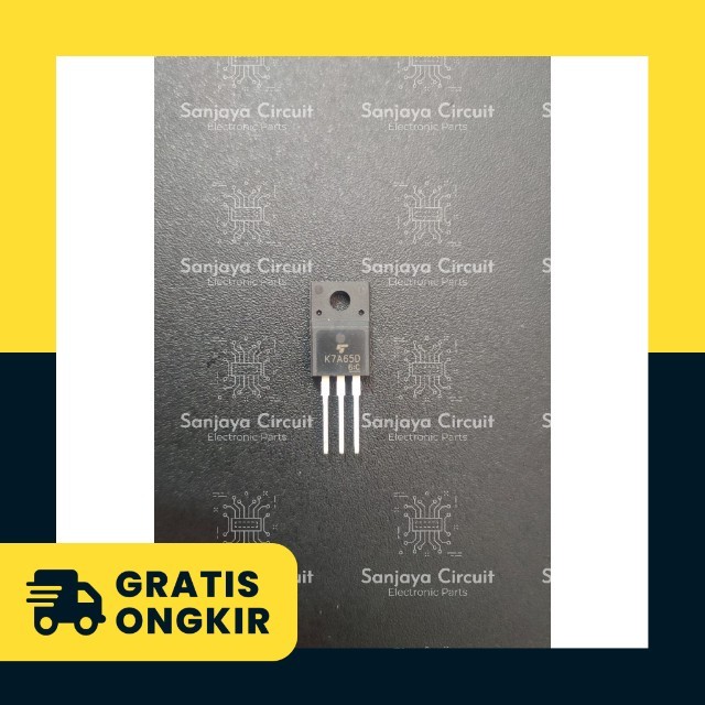 Transistor TR K7A65D / K 7A65D / K 7A65 / 7A65 7A 650V