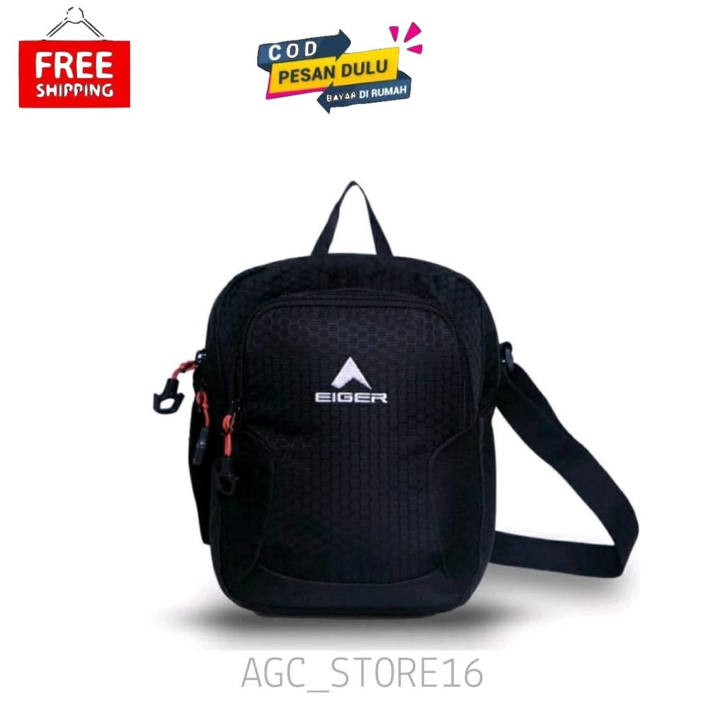 Tas Eiger Pria/Slingbag Pria/Tas Selempang Pria Eiger/Tas Selempang Terbaru Kekinian - 175000