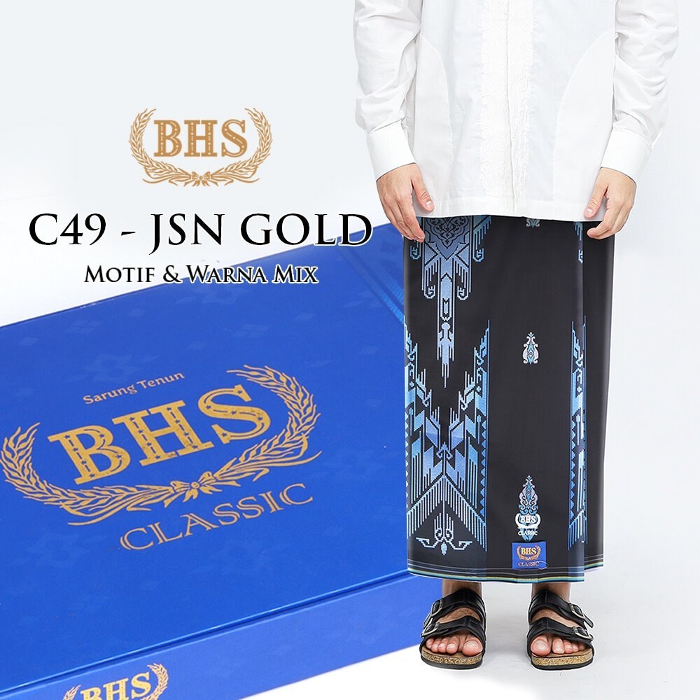 Sarung BHS Classic Original C45 SSA C44 DKA C44 DKB Sarung Tenun Original BHS