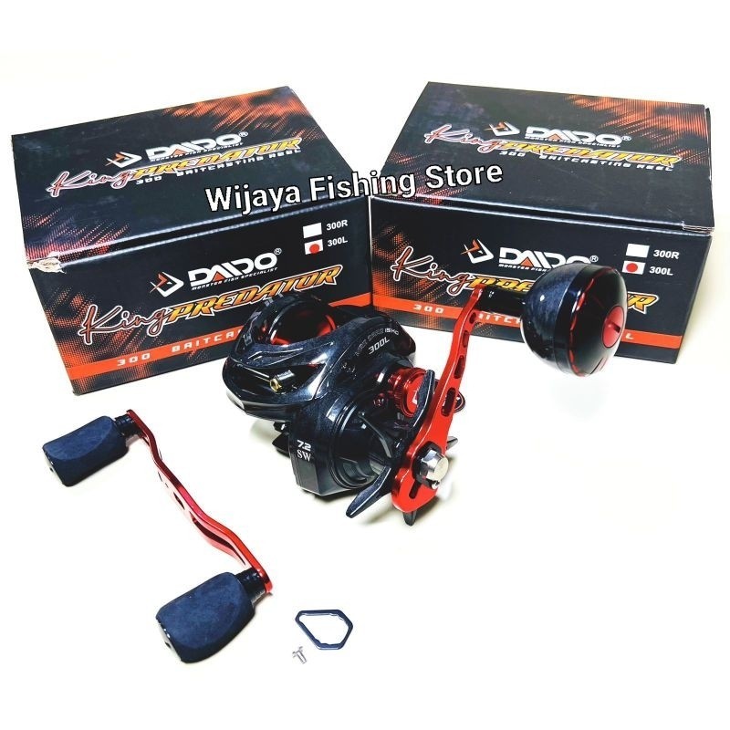 Reel Pancing BC Daido King Predator 300 L 300 R DOUBLE HANDLE