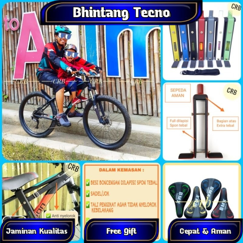 Boncengan Anak Sepeda Gunung / Boncengan Sepeda MTB