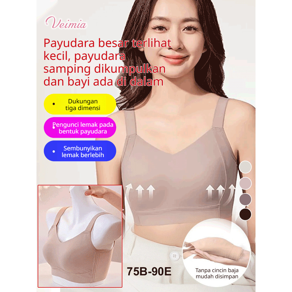 Nyaman 24 Jam Bra Penyangga Anti Turun & Minimizer Payudara - Bra Anti Turun/Bra Minimizer Payudara/