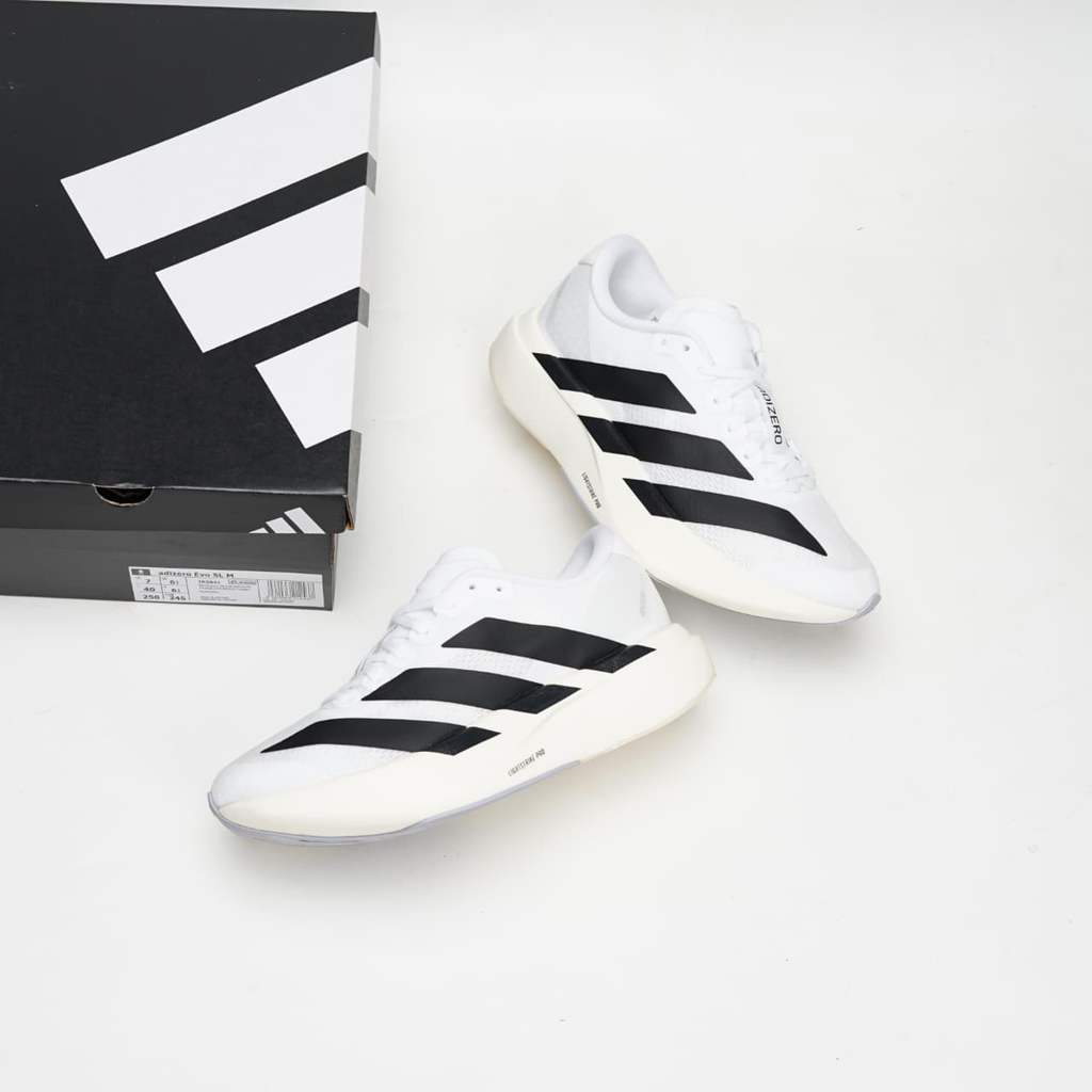 Adidas Adizero Evo SL White Black Lightstrike Pro