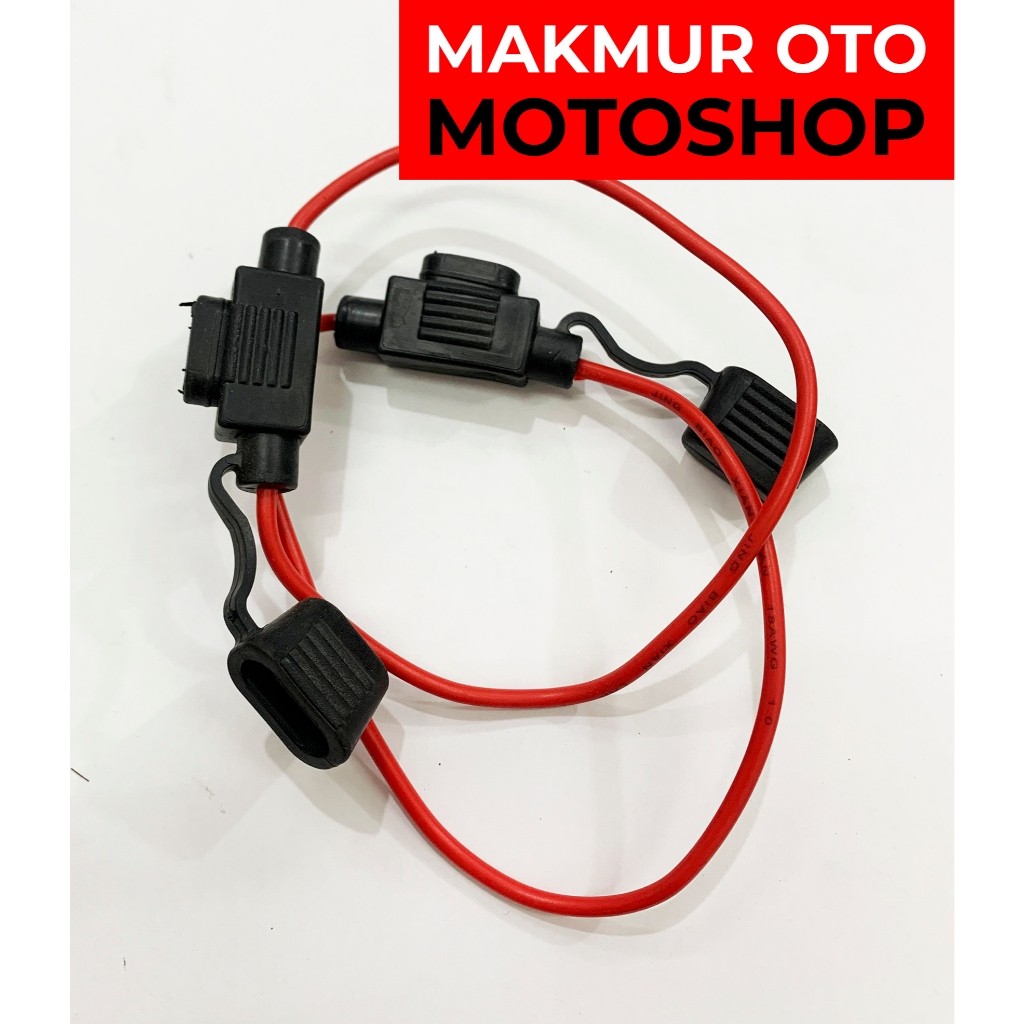 Holder Rumah Fuse Sekring Blade Tancap Mini – Fuse Holder Waterproof Kabel Sekring Blade Kecil Unive