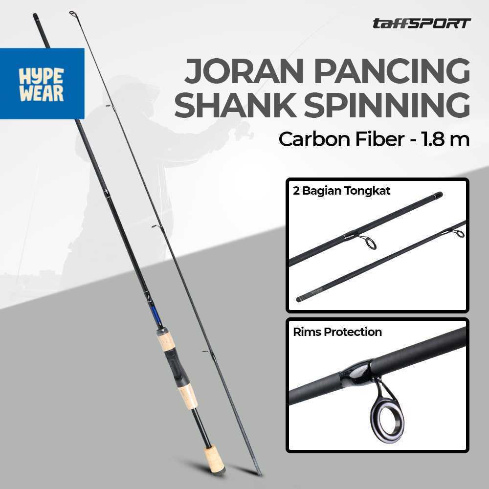 Zestsport X TaffSPORT Joran Pancing Shank Spinning Carbon Fiber 1.8M - TM0156