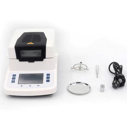 Halogen Moisture Tester DHS-10A Alat Ukur Kadar Air Biji Kopi Jagung Multifungsi