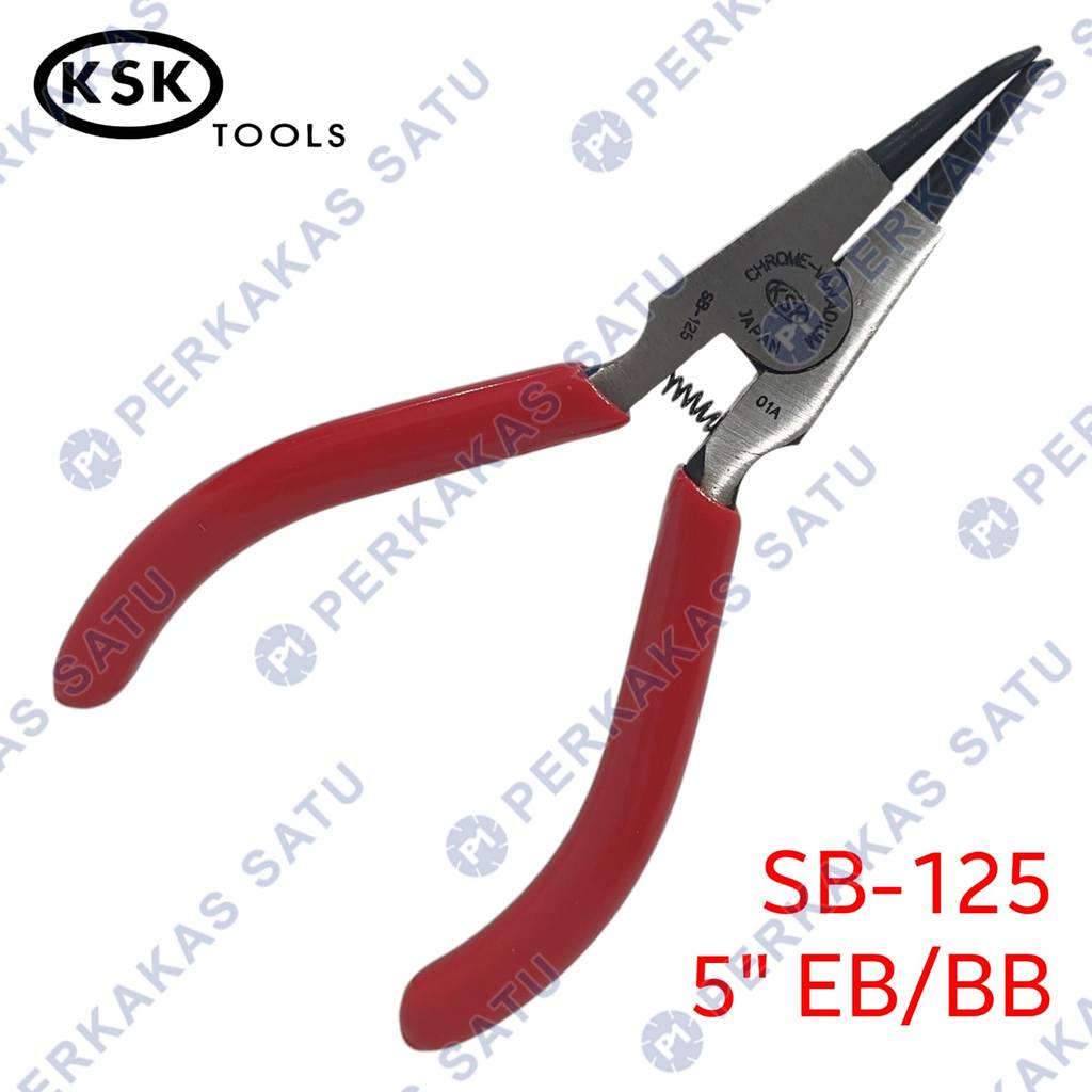 TANG SNAP RING 5" BENGKOK BUKA 125 MM KSK TOOLS SB-125 JAPAN SNAPRING CIRCLIP PLIERS 125MM EXTERNAL 