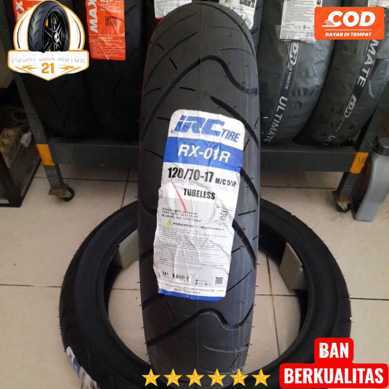 Ban Motor IRC 140 70 - 17  belakang ROAD WINNER TUBELESS