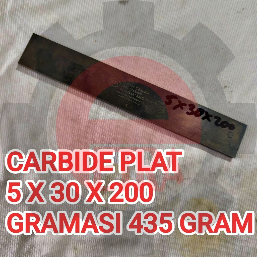 Carbide Strip Plat Carbide 5x30x200