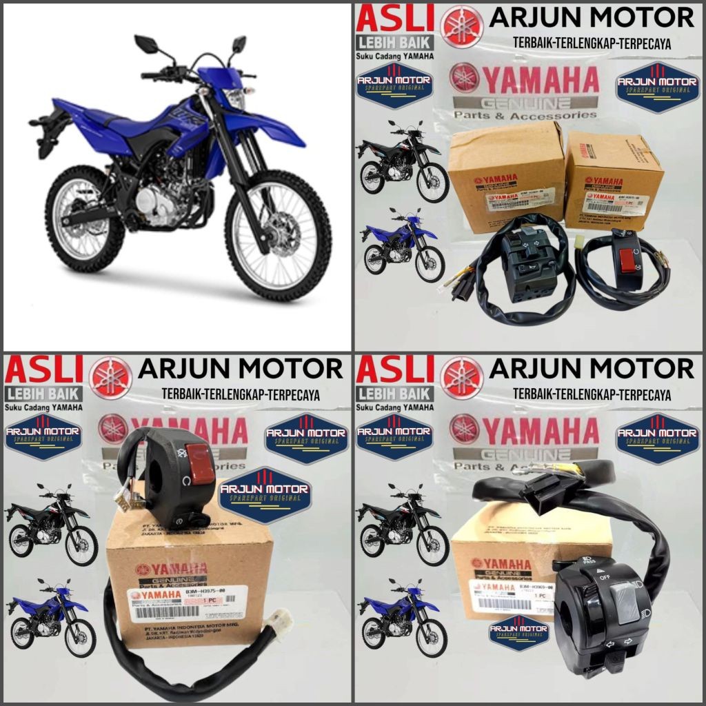 SWITCH HANDLE SAKLAR KANAN KIRI WR155 WR 155 B3M-H3975-00 B3M-H3969-00 ORIGINAL YAMAHA