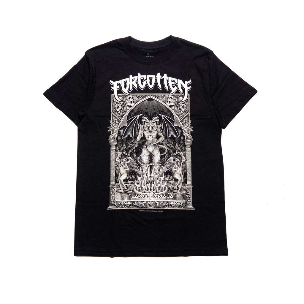 Tshirt FORGOTTEN - LARAS PERLAYA (black)