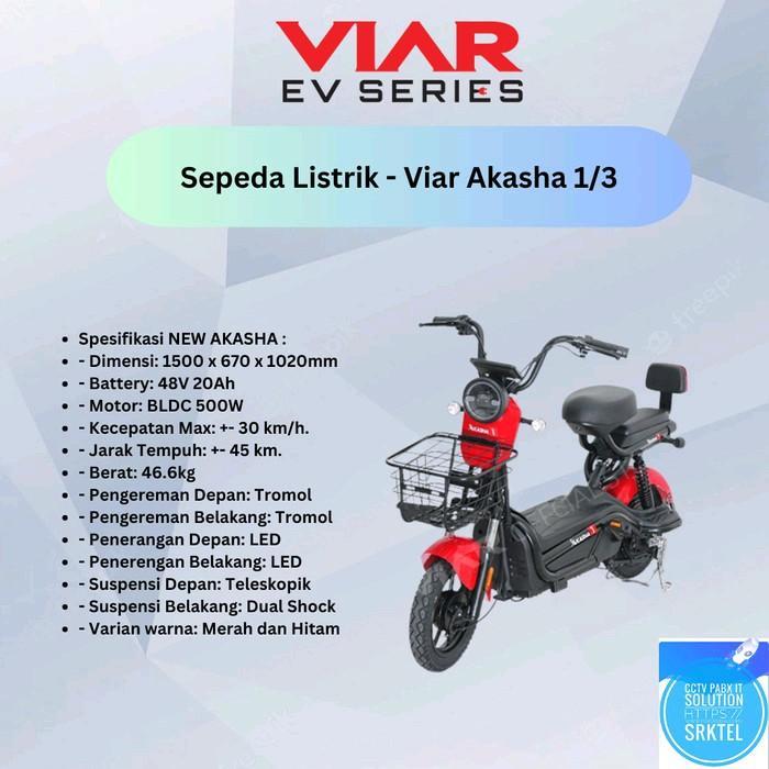SEPEDA LISTRIK VIAR AKASHA Outdoor
