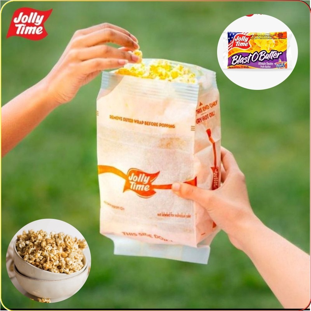 Jolly Time Popcorn Caramel Big Cheez Cheese Butterlicious Mallow Magic Marshmallow Jalapeno Butter C