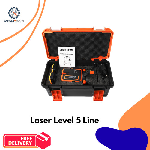 Kapusi Laser Level 5 Line Laser Hijau Instruction Manual 4D K-2633