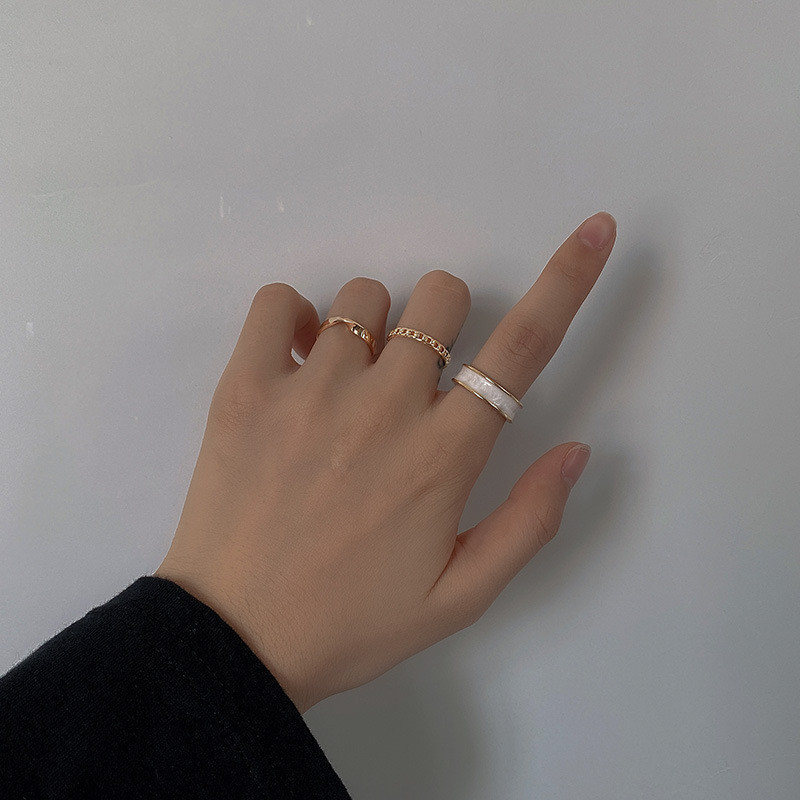 Cincin Set Dongdaemun Korea untuk Wanita, Tren Jepang dan Korea, Kepribadian Selebriti Internet, Cin