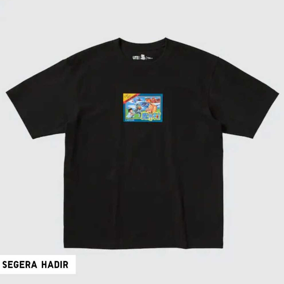 T SHIRT UNIQLO GRAFIS UT KE-40 CAPCOM BLACK |   KAOS ANIME OFF 2024 01