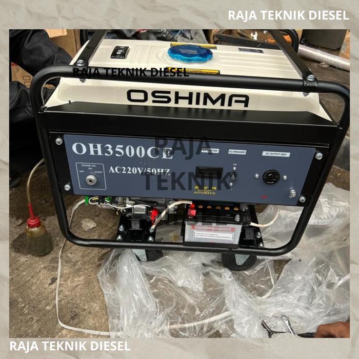 Mesin Genset Honda Oshima OH 3500 CE 2000 Watt Generator OH3500CE ORI - OH 3500 C
