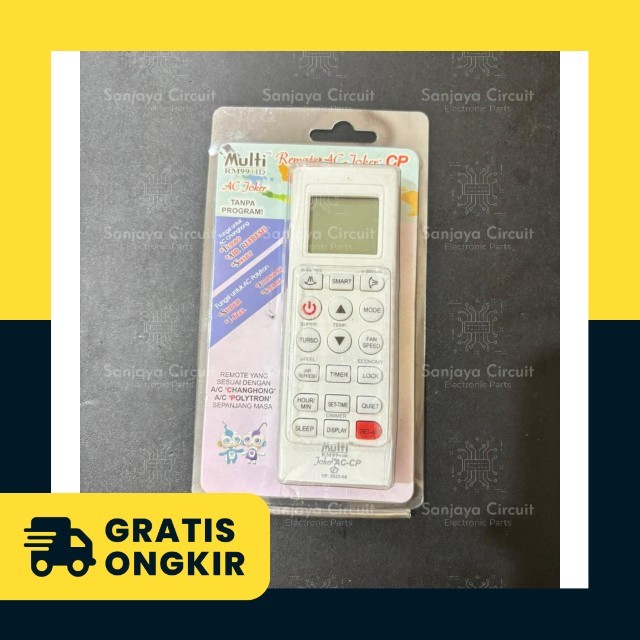 Remote Remot AC Changhong Polytron Multi Universal