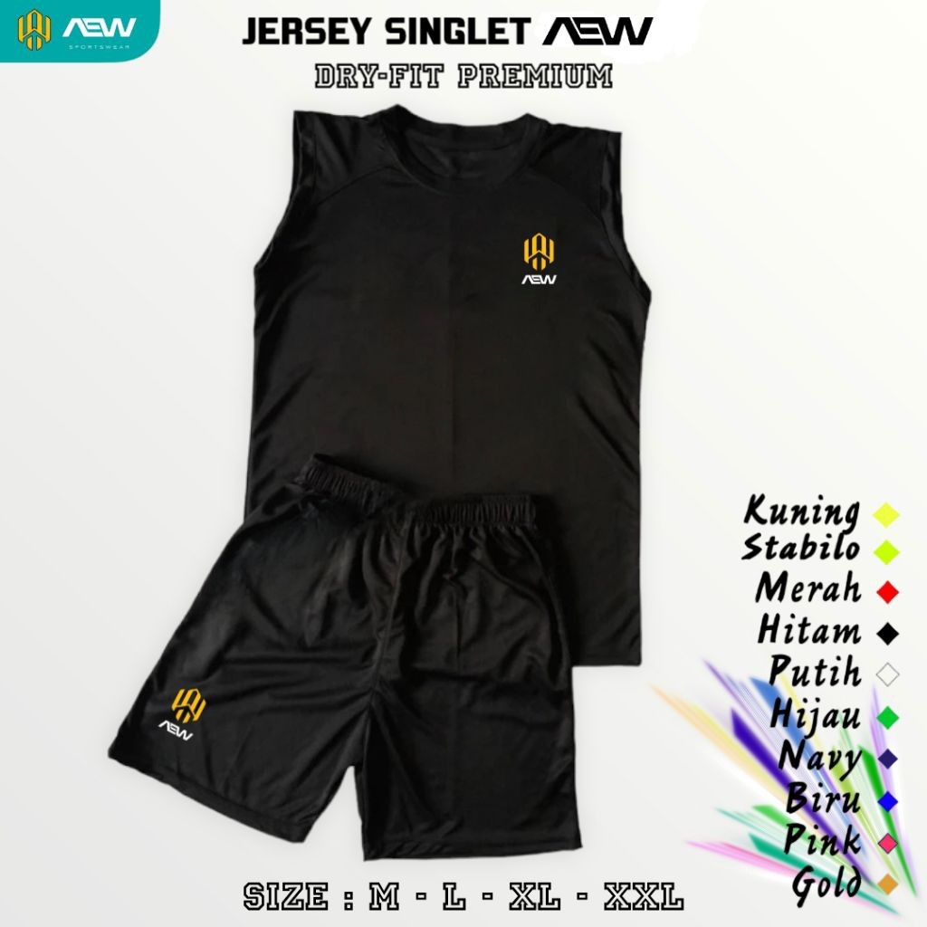 Jersey singlet futsal jersey singlet bola jersey volly singlet hitam putih