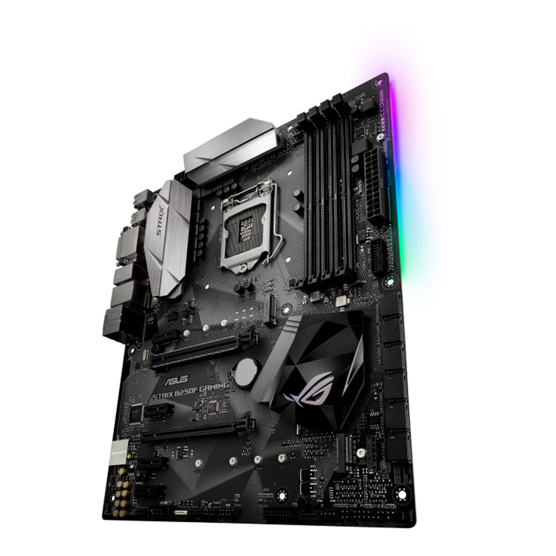 Asus ROG STRIX B250F GAMING Desktop Motherboard Socket LGA 1151 DDR4 B250 SATA3 USB30 Motherboard