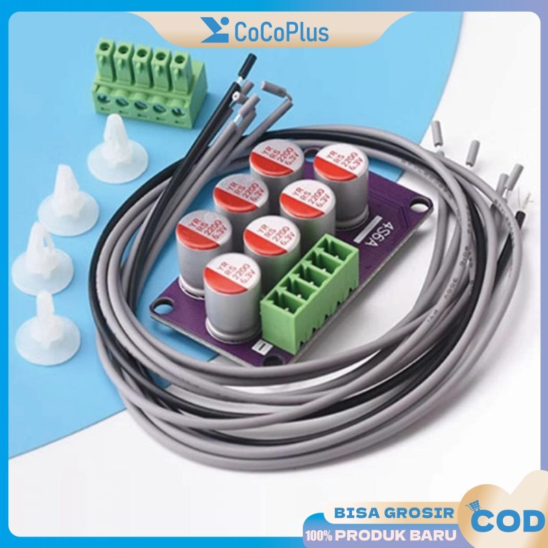 Active Balancer Baterai 4S Lifepo4 6A Stabilisasi Tegangan 2.5V-4.4V Untuk Baterai Li-Ion Lipo Lithi