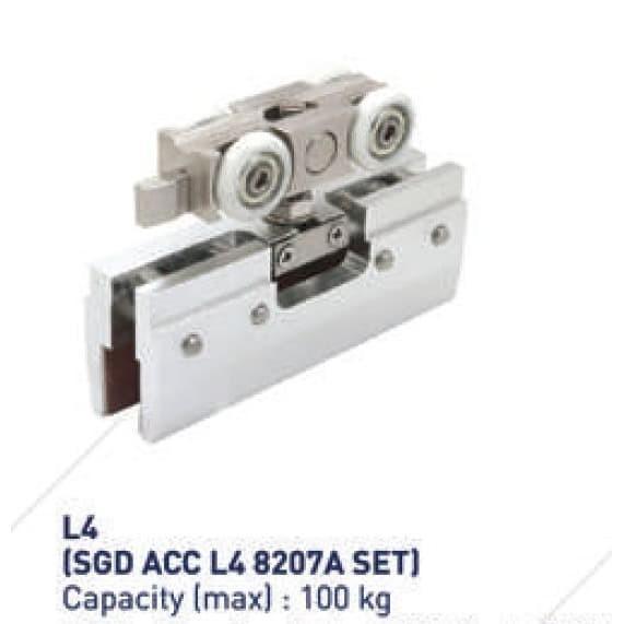 Rel Sliding Pintu Kaca Dekkson SGD L4 8111A Sliding Glass Door Track