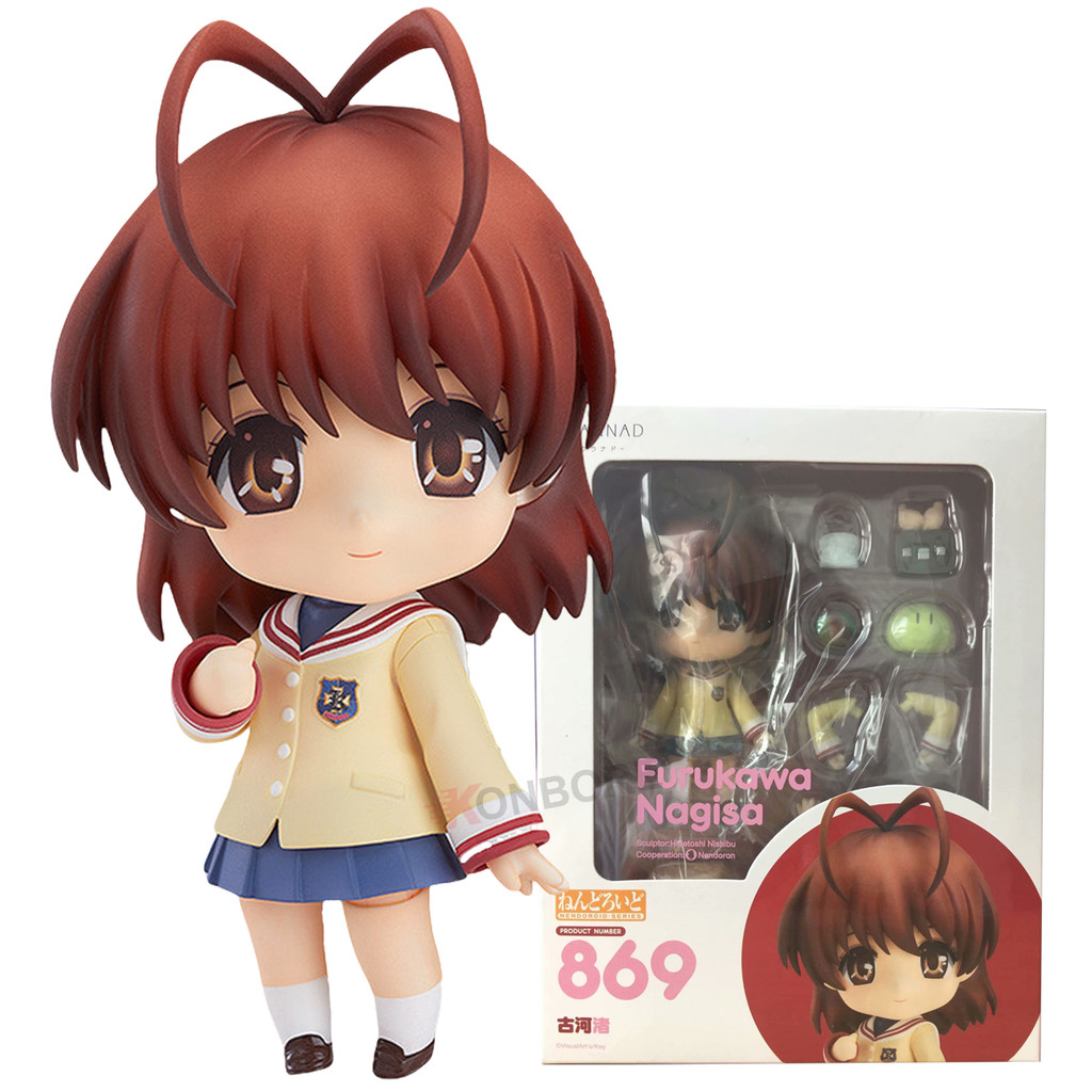 #869 CLANNAD: Nagisa Furukawa Anime Girl Figure Clannad go Action Figure Sakagami Tomoyo Figurine Co