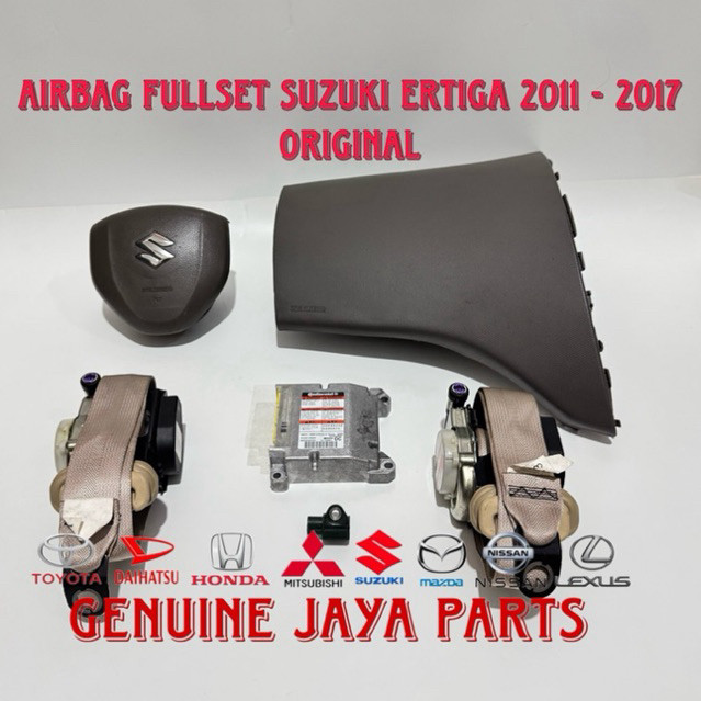 Airbag Air Bag Fullset Suzuki Ertiga 2011 - 2017 Original BEST SELLER