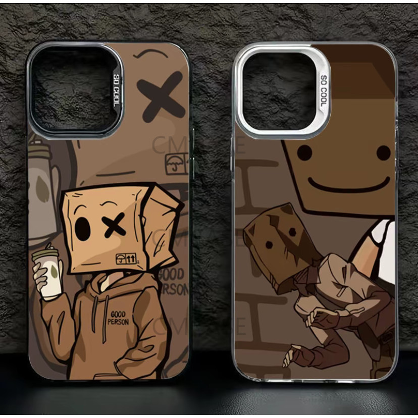 Case HP Premium Kartun Kotak Kardus Trendy Oppo A11 A57 A77 A8 A31 A16K A38A3SA5A12EA33A54 A7 A93A94