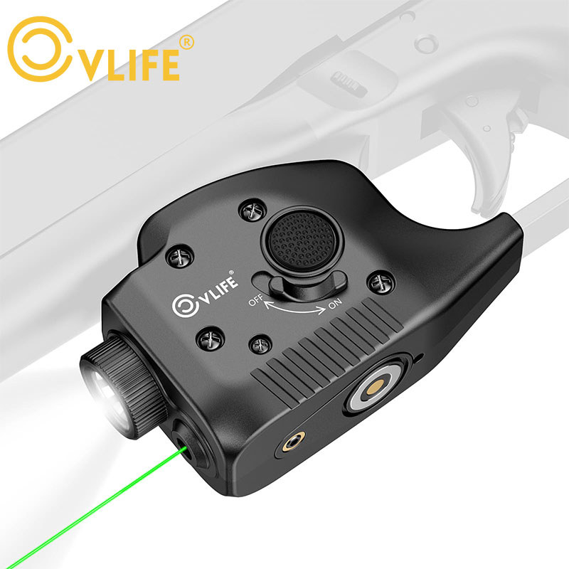 CVLIFE 550 Green  Lumens Laser Light Combo Compatible with Glock 42/43/43X/48 Without Rail or MOS Ta