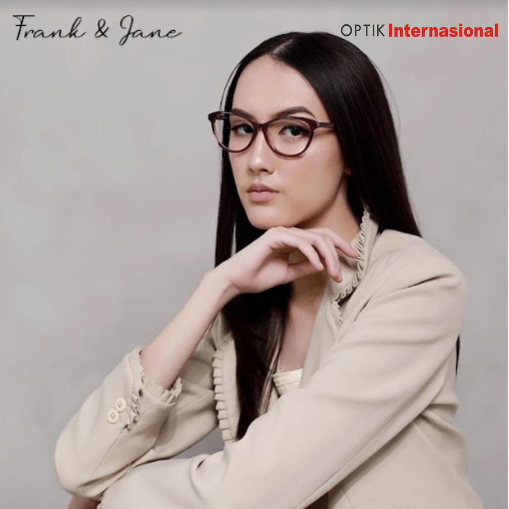 FRANK & JANE FJ1205 Frame Kacamata Lady Fashion Elegan Premium