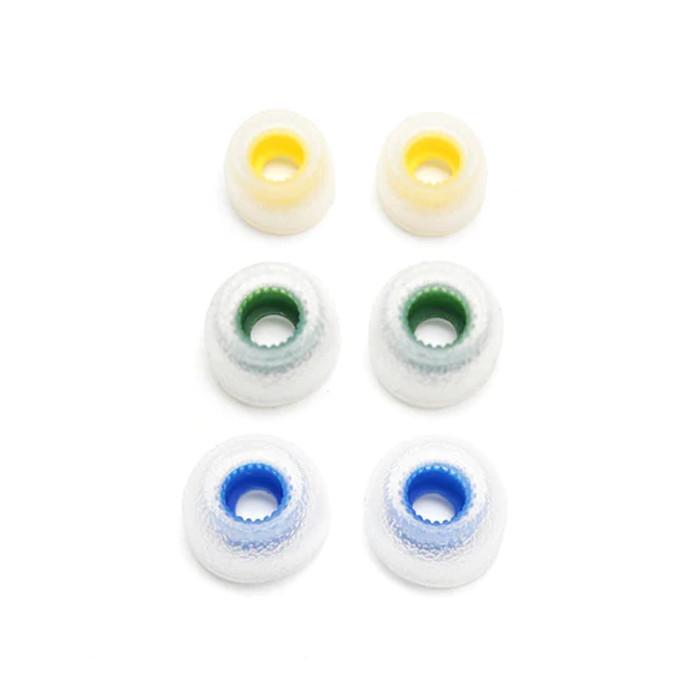Tangzu Tang Sancai Wide Bore Eartips Replacement for Earphone IEM - 1 Pair S 10.9mm - Eartips TANGZU