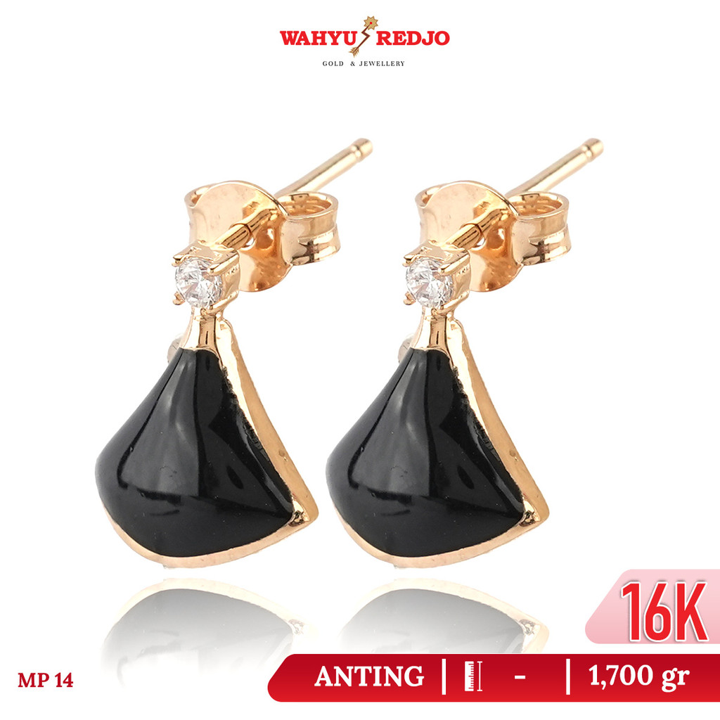 Anting Tusuk Kipas Emas Kadar 16K Wahyu Redjo AN-16K-31246483-PMR