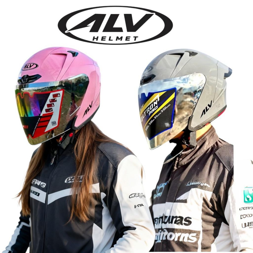 Helm Alv Ultron Paket Ganteng 100%  Ori / helm alv ultron V2 / helm alv ultron pro