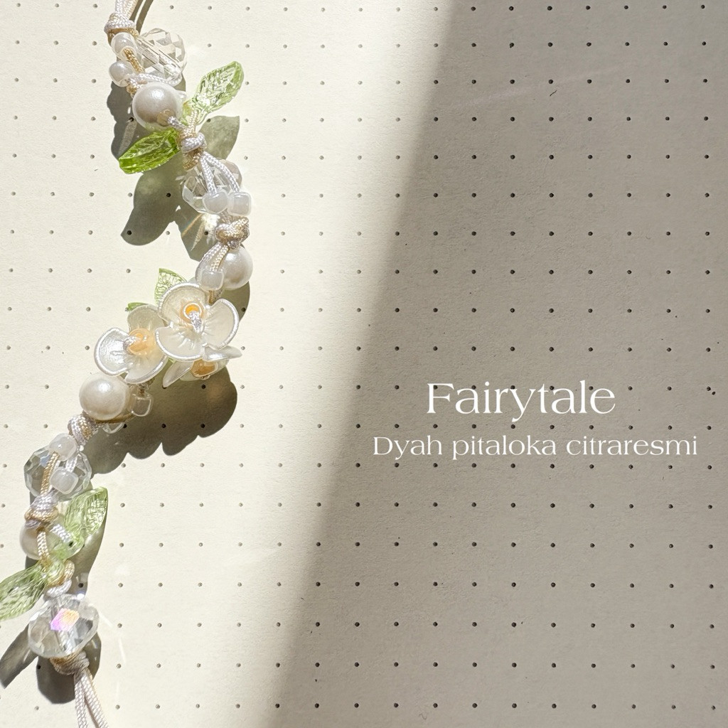 [BM] gelang bracelet cristal dyah pitaloka citraresmi | gelang bracelet kekinian | gelang fairycore 