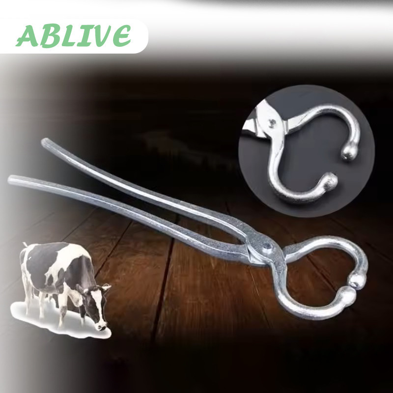 GILISHOP Penjepit Hidung Sapi Nose Ring Pliers 35cm Alat Tindik Pelubang Hidung Sapi