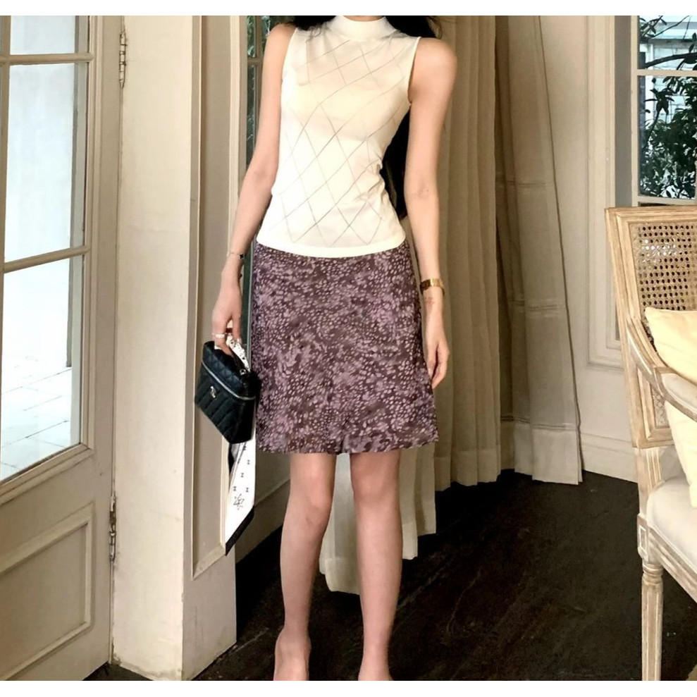 MODISOK Skirt / Rok pendek Wanita / Floral Mini Skirt