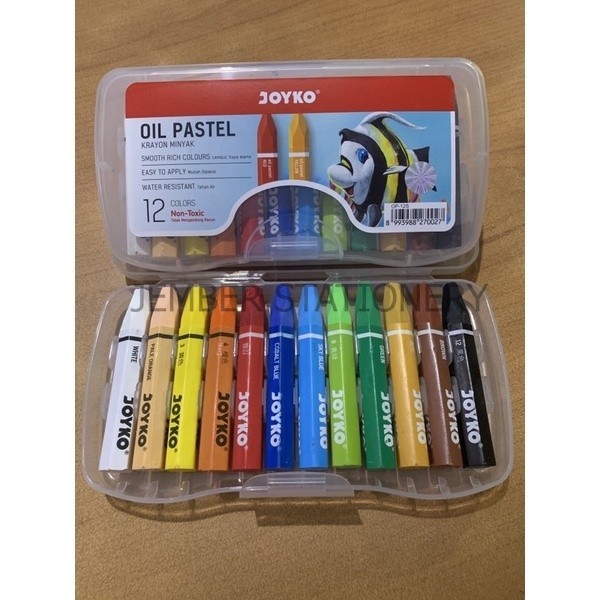 Crayon Joyko 12 Warna / JOYKO 12S