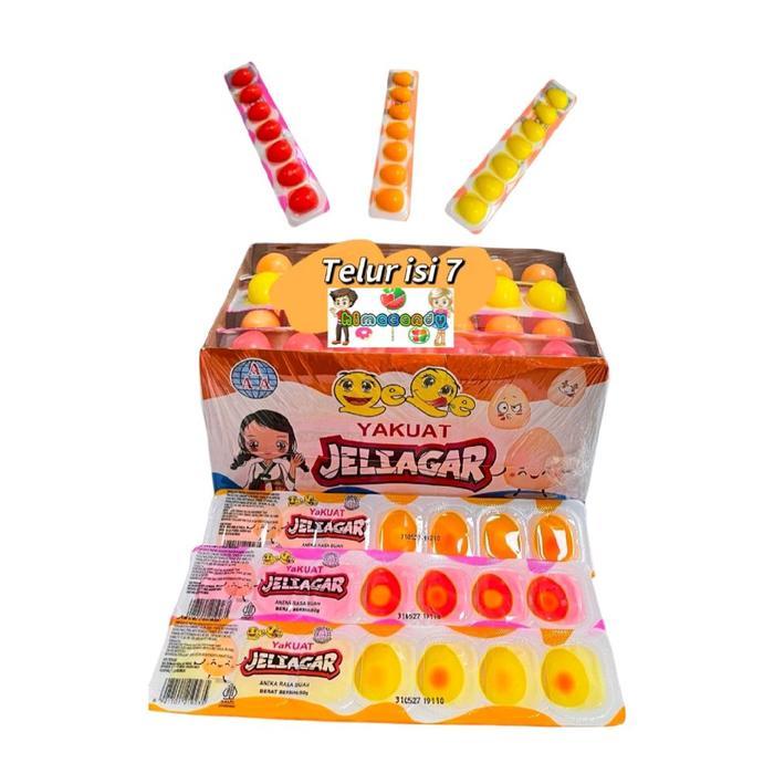 AAA JELLY AGAR 7 TELUR QEQE ISI 30 PCS