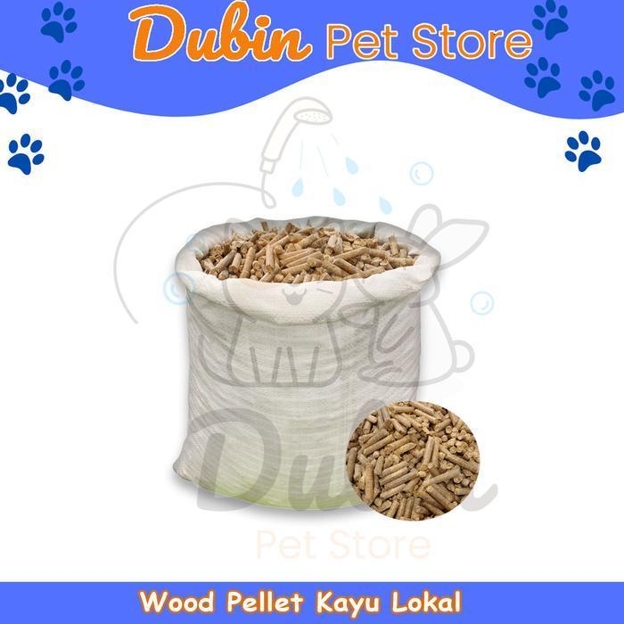 OJOL-WOOD PELET 10 Kg - Pelet Kayu serbuk kayu wood litter