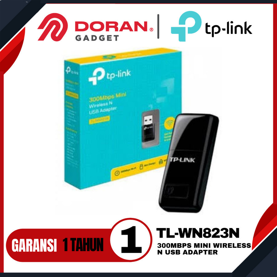 Fast Hub|| TP-Link TL-WN823N 300Mbps Mini Wireless N USB Adapter WN823N - Garansi 1th