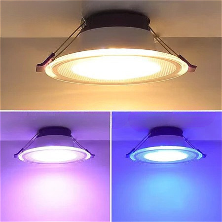 Lampu downlight 6 Watt 3 warna / panel led 3 warna / lampu led 3 warna