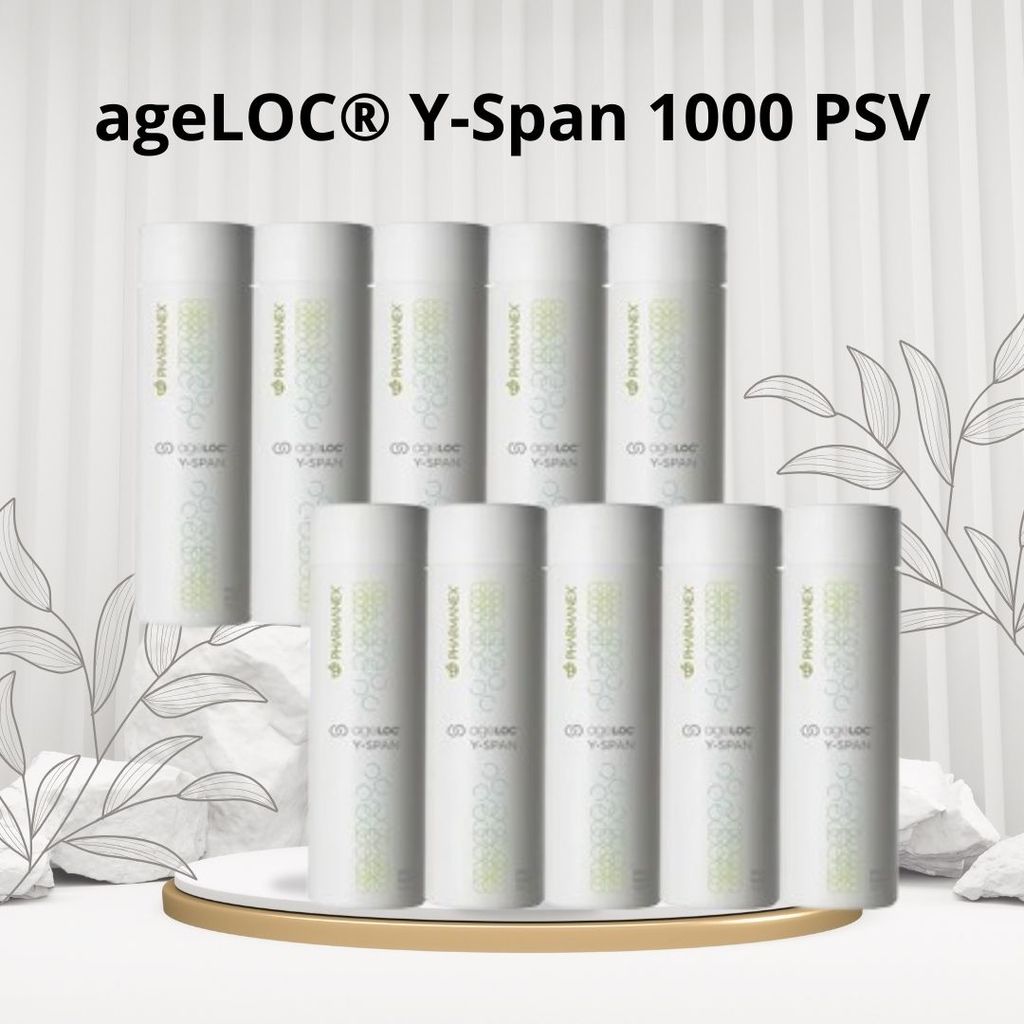 Nu Skin ageLOC Y-Span 1000 PSV - Suplemen Anti Aging & Vitalitas Tubuh Sehat Original